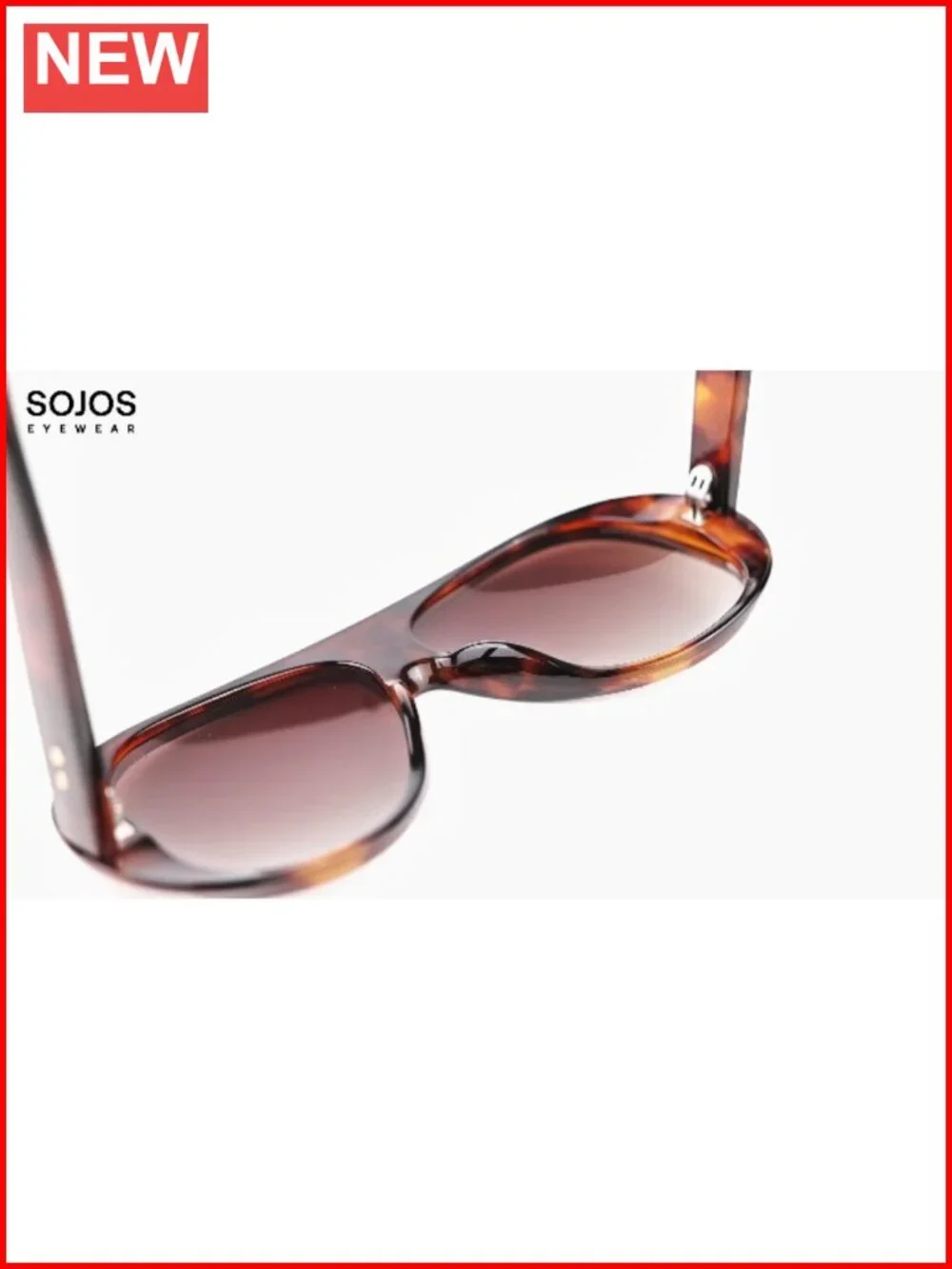 Oversized Square Aviator Sunglasses UV400 Polarized Plastic Frame